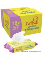 Zwitsal Baby Wipes Sensitive - 18 x 57 pieces - Value pack